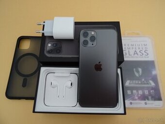 iPhone 11 PRO 256GB GRAY - ZÁRUKA 1 ROK - VELMI DOBRY STAV
