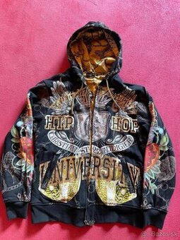 Vintage jedinečná mikina Christian Audigier