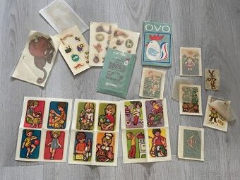 Socialistické vodolepky - nálepky