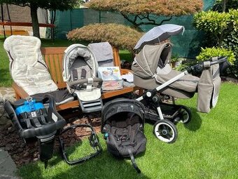 Kočík Teutonia 3-kombinácia s bohatým príslušenstvom