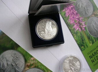 Ag mince 500 Sk 2008 NAPANT Proof + BK + 2ks letáky