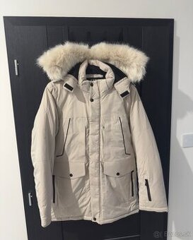 Pánska zimná bunda zateplená - 1