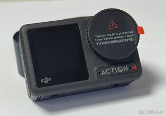 DJI osmo Action 4 - len zapnutá