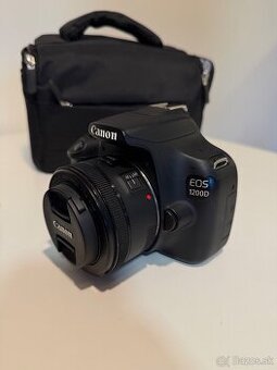 Predám Canon EOS 1200D + objektív Canon 50 mm