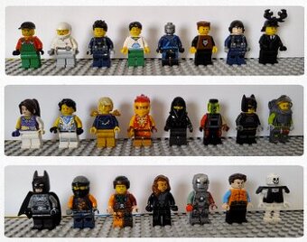 LEGO minifigúrky – výber (Batman, Ninjago, Marvel a iné)