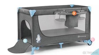 Prenosná postielka Kinderkraft Joy Blue s matracom