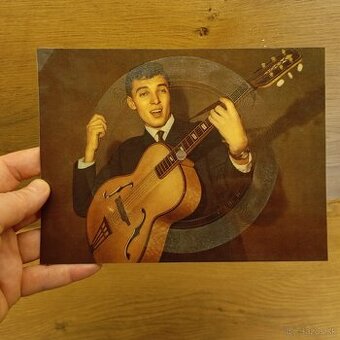 Fonokarta Karel Gott : Přichází večer k pastvinám.