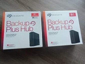 6 / 8TB Seagate Backup Plus Hub