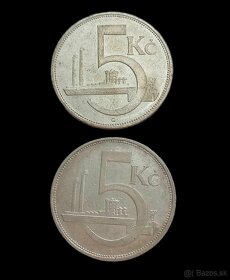 5 Kč 1929, 1930 - 1. ČSR - 1