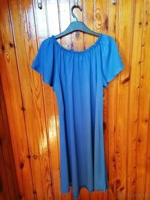 Letné modré šaty