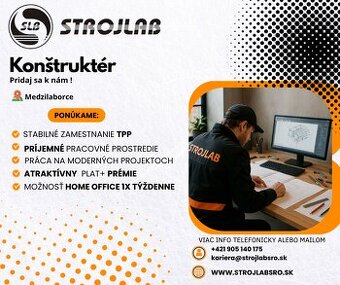 Práca Konštruktér/Technológ