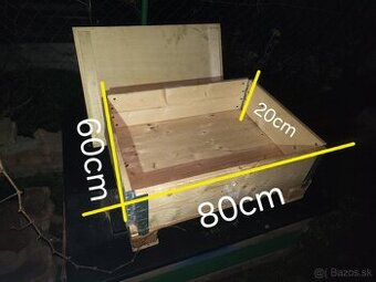 Paletové ohrádky 80x60