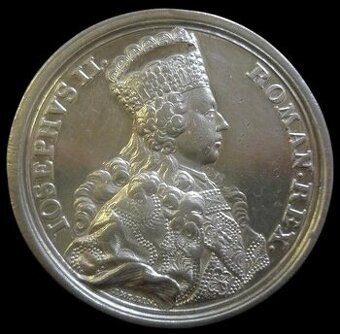 Josef II. Ag.korunovačná medaile 1764