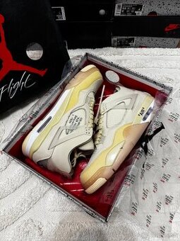 Air Jordan 4 Off-White Sail