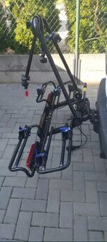 Nosič bicyklov na ťažné – MFT na 3 bicykle, 80 kg, sklopný,