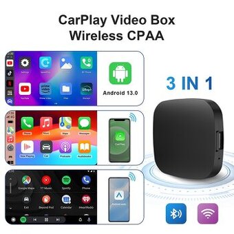 CarAiBOX Bezdrôtový Zrkadlo Android 13.0 CarPlay Ai Box