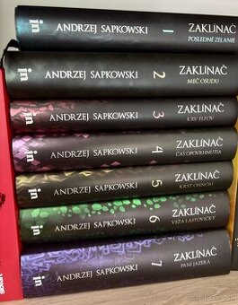 Predám sadu kníh – Zaklínač – Andrzej