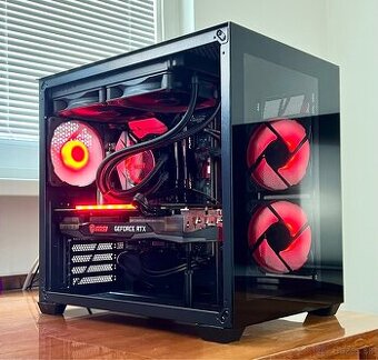 HERNÝ PC- RTX 3060ti/ i7 8700k/ 32gb ram/ 1tb nvme Ssd