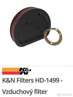 Vzduchový filter K&N Harley Davidson 1499 - nový