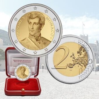 ❗❗❗ 2 Euro Monaco/Monako 2019 NAJLACNEJŠIE NA TRHU ❗❗❗