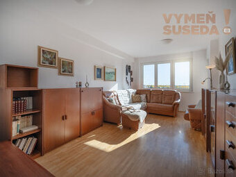 VYMEŇ SUSEDA - VÝNIMOČNÝ 3 IZB. BYT S DVOMI LOGGIAMI, VYHĽA