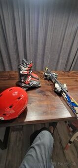 Predám lyže Salomon, helmu Rossignol, lyžiarky Nordica