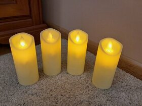 Adventné led sviečky 4ks - 1