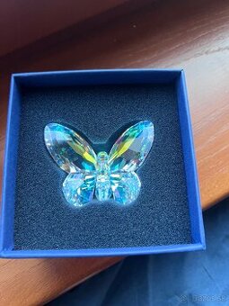 SWAROVSKI motýľ Crystal Aurora Borealis – nový, s krabičko