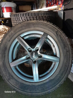 hliníkové disky so zimnými pneumatikami