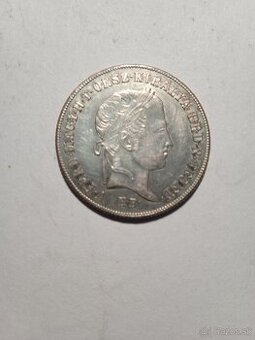 20 Grajciar 1848 KB Ferdinand V. - striebro