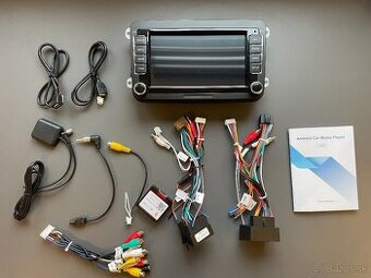 VW, SEAT, ŠKODA 7” ANDROID autorádio, CARPLAY 4GB+64GB