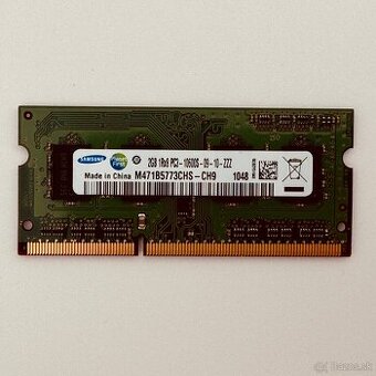 RAM DDR3 SODIMM Samsung 2 GB