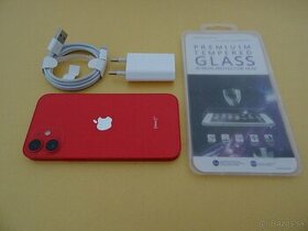 iPhone 12 MINI 128GB RED - ZÁRUKA 1 ROK