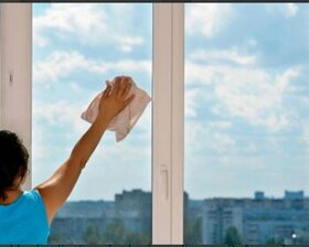 Upratovanie domácností /  Umývanie okien