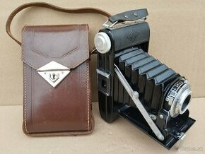 Starý německý značkový fotoaparát AGFA Billy + pouzdro. - 1