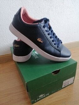 Dámske kožené tenisky Lacoste vel 40