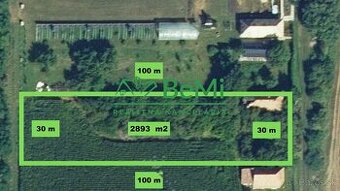 Predaj pozemok 2893m2 polosamota obec Poľný Kesov pri NR(209
