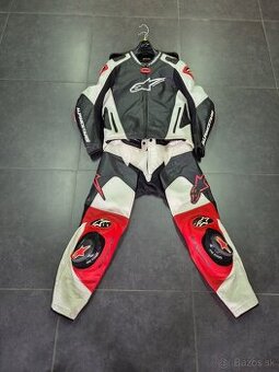 Motokombinéza ALPINESTAR koža dvojdielna
