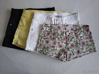 4 kraťasy veľ. XS