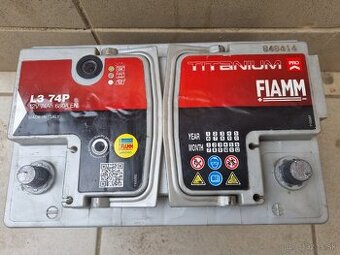 Autobatéria FIAMM 74Ah/680A/12V