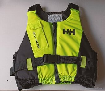 Žltá plávacia vesta č. S, pre 40-50kg, zn. Helly Hansen