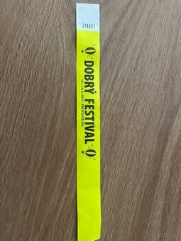 Lístok na Dobrý festival