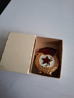 Sovietsky odznak Gvardija s krabičkou