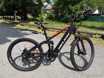 Horsky celoodpruzeny elektro bicykel Welkin