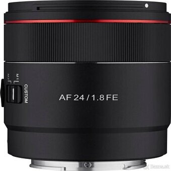 Samyang 24 mm f 1.8 SONY FE + LENS STATION