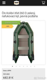Komplet čln aj so sonarom