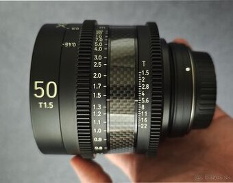 Xeen CF 50mm T1.5 pre  EF Canon - Filmový objektív