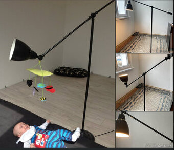 IKEA lampa 150 cm -- vykrivená, zľava 75%