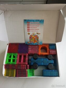 magnetické kocky- Sada 100 ks