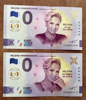 Predám 0 eurobankovky